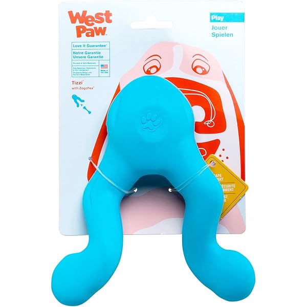 west paw zogoflex bumi dog tug toy