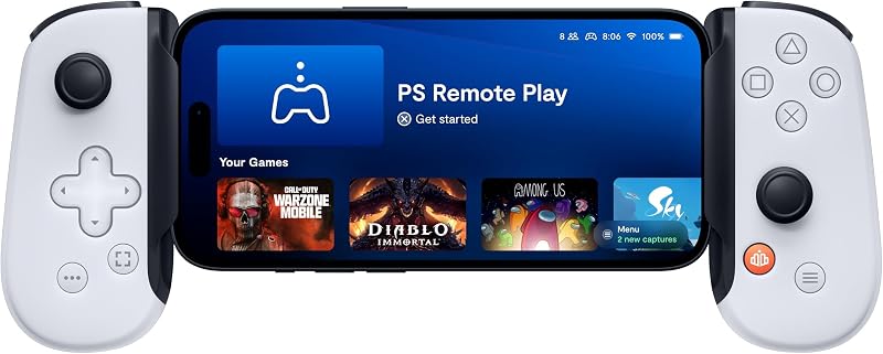 BACKBONE One バックボーン ワン PlayStaionデザイン ( USB-C ) 【 PlayStation 公式ライセンス商品】 | Android ・ iPhone15、16 | スマートフォン向け ゲーム コントローラー | PS リモートプレイ プレイステーション | 原神 ZZZ バイオハザード ロマサガ サイレントヒル デススト