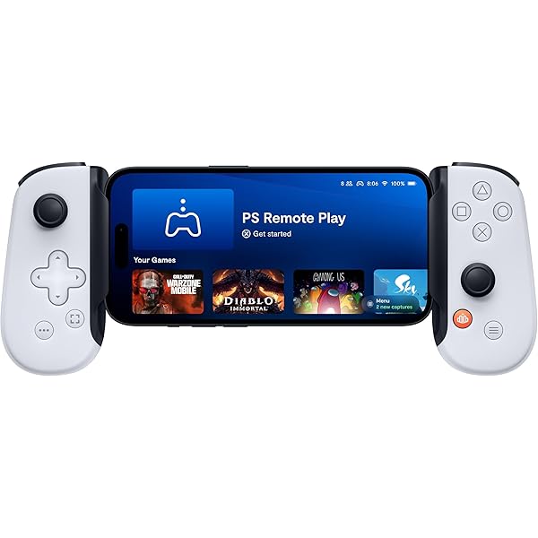 Amazon.co.jp: Backbone BB-02-W-S One モバイルゲームコントローラー 