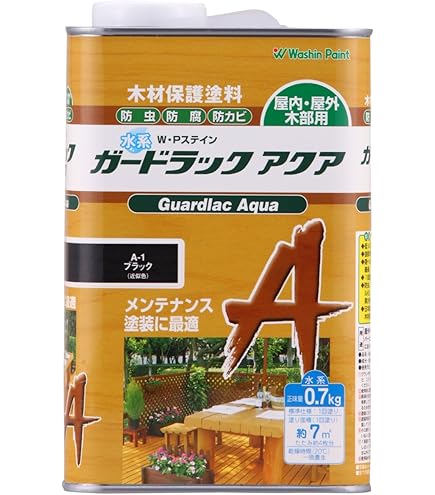水系塗料ガードラックアクア ガードラック アクア 和信化学工業 防腐/防虫 【通販モノタロウ】
