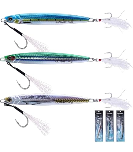 Amazon.co.jp: 釣り【Blue Ocean】タチウオ ジギング センターバランス