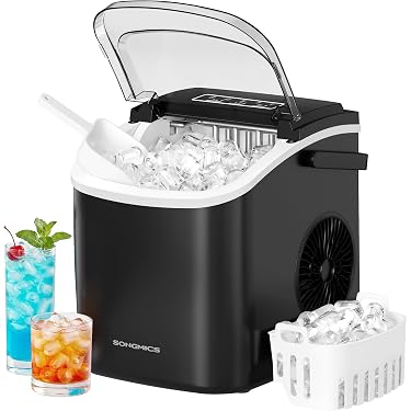 製氷機₍ᐢ.ˬ.ᐢ₎ Amazon.co.jp: SONGMICS 製氷機 家庭用 高速製氷 最短6分 自動洗浄機能
