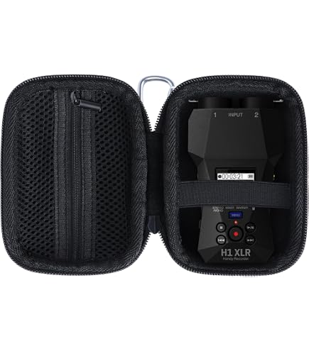 Amazon.co.jp: （ケースのみ）ズーム ZOOM H1 XLR ハンディレコーダー