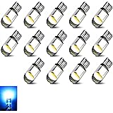 14個入 T10 車LED T10 LEDルームランプ ホワイト 12V t10 led ボジションランプ (アイスブルー)