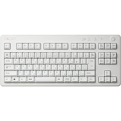 Amazon.co.jp: 東プレ キーボード REALFORCE108US 日本語配列 USB 有線 