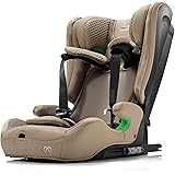 カーメイト(エールベベ) チャイルドシート 安全基準(R129) ジュニアシート ISOFIX 1歳から使える 除菌 パパットR パールベージュ ジャンピングハーネス搭載 CF136