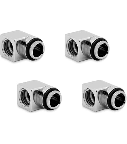 Amazon | EKWB EK-Quantum Torque Rotary 90° - Nickel | EK | 水冷