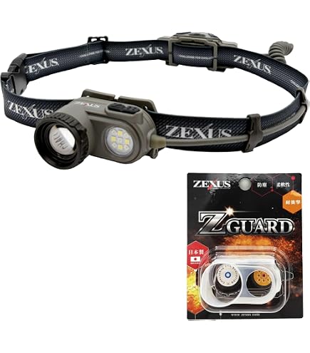 Amazon.co.jp: ZEXUS(ゼクサス) LED ヘッドライト ZX-R740 充電式 Z