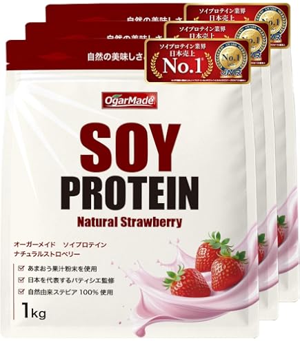 Amazon | MADPROTEIN ソイプロテイン 人工甘味料不使用 国内製造 大豆