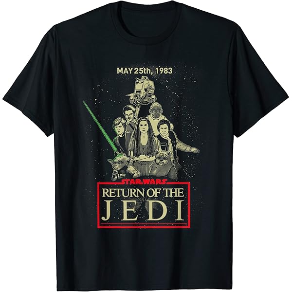 61 80s 未使用品 スターウォーズ ジェダイの復習 ビンテージ T Amazon | スター・ウォーズ ジェダイの帰還 40周年記念 レトロ