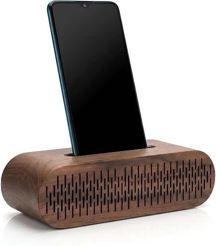 Amazon.co.jp: TSUCIA スマホスピーカー スタンド 天然竹製 スマホ
