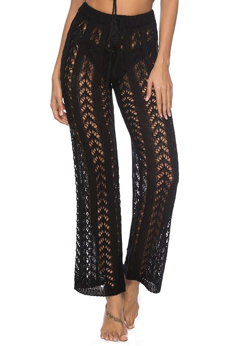 Julier Womens Cover Up Pants Sexy 