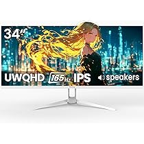 ゲーミングモニター ウルトラワイド3440×1440 JAPANNEXT（ジャパンネクスト） JAPANNEXT 34インチIPSパネル ウルトラ