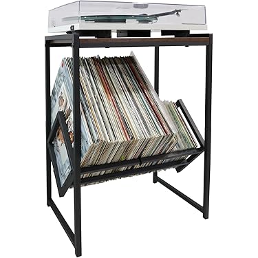 【重量級】オーディオラック ホワイトブラウン　レコード台 Amazon.co.jp 売れ筋ランキング: オーディオラック の中で最も人気の