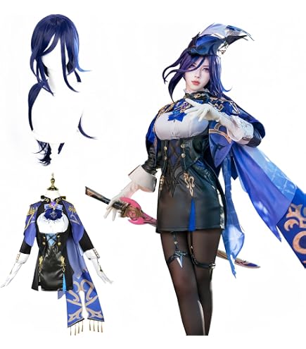 Amazon.co.jp: [HAOJEE]原神シグウィン/クロリンデコスプレ衣装『靴下
