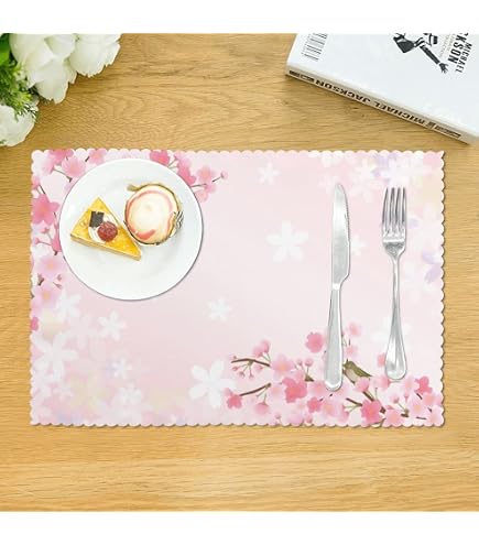 yuao様　確認用　ランチョンマット　さくらんぼ　30×35 5枚 楽天市場】さくらんぼ（ランチョンマット｜キッズ用食器）：食器