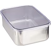 寿金属工業 18-8 深型 キッチンバット AS蓋付 大(315×220)