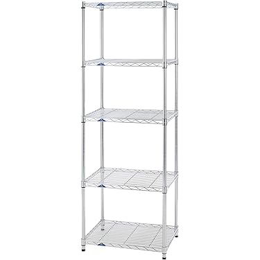 大特価❣️スチールラック本体 高耐荷重収納棚 メタルラック 組立簡単 120cm Amazon｜メタルラック 棚 ラック スチールラック 幅120cm×奥行40cm×高