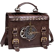 スチームパンク　2WAY レトロバッグ　リュック　アンティーク リュックレディース スチームパンクレディースパンク系2way