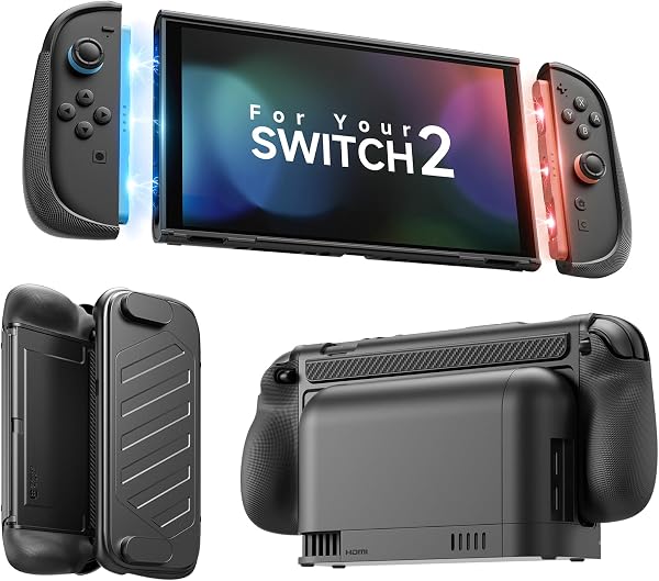 JSAUX Switch2用 フロントカバー付き 分離型保護ケース - 1