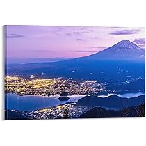絵画 インテリア　絵　油絵　uF6-111109　風景（橋の見える富士山） 絵画 インテリア 絵 油絵 uF6-111109 風景（橋の見える富士山）