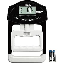 Amazon | ZAZ デジタル握力計 電池付 家庭用 デジタルハンドグリップ