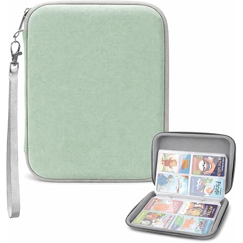 Card Case for Yoto Cards, 80 Pockets Soft Portable Folder with Zipper for Yoto Player & Mini, Carrier Storage Organizer Card 