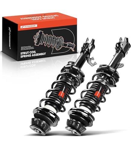 Pair Front Complete Struts Shocks & Coil Springs For Nissan Versa 2007-2012 - View #11