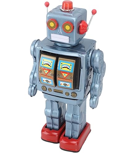 Amazon.co.jp: メタルハウス ブリキロボット スターストライダー青