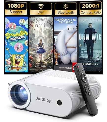 Ysametp Mini Projector 本体 Ysametp Mini Projector Portable 1080P 140