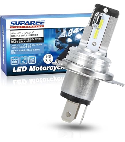 Amazon | レブル250/ABS 2BK-MC49 17年～ 対応品 LEDヘッドライト H4