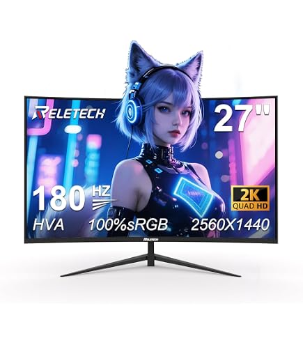 Amazon.co.jp: Kuycon Q34W 34インチ FHD (3440 x 1440) 4K 165Hz