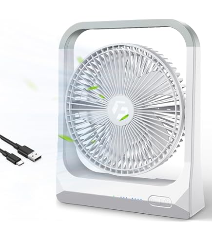 卓上 USB 扇風機 Amazon | 飛鳥の光 USB卓上扇風機 静音【2024小型扇風機 USB給電