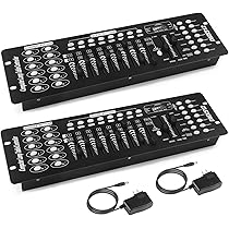 LIXADA DMX512 コントローラ、照明セット Amazon.co.jp: Lixada DMX512コントローラー・コンソール