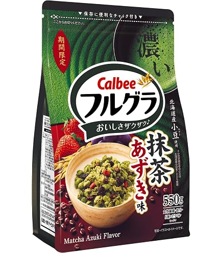 Amazon.co.jp: カル ビー フルグラ 2種アソートセット（濃い抹茶あずき