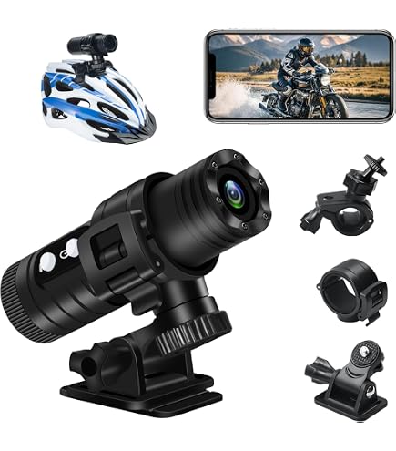 Amazon.co.jp: バイクドライブレコーダー 4K UHD 28fps/2K 55fps自転車