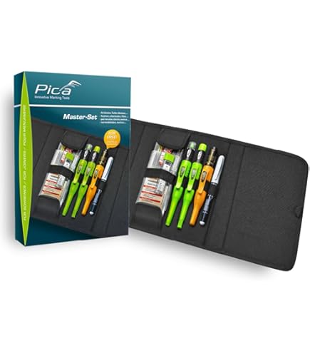 Amazon.co.jp: ピカマーカー “MASTER－SET”大工用 55030