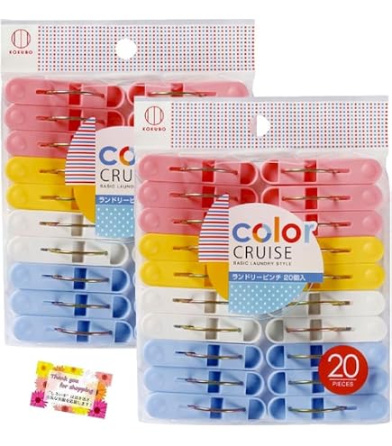 Amazon.co.jp: セキデン セキデンピンチ20pcs 6セット 洗濯バサミ