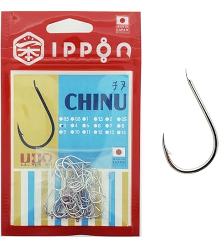 Amazon | KAWASEMI(かわせみ針) J-1 100本チヌ針 (白) 4号 | KAWASEMI