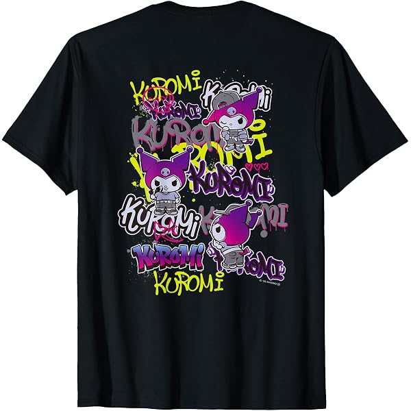 Amazon | クロミ＆マイメロディ 真夜中のメロクロ Tシャツ | Tシャツ