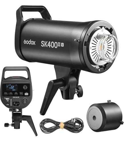 Amazon | 【Godox正規代理店】Godox SK400II-V 400Ws スタジオストロボ