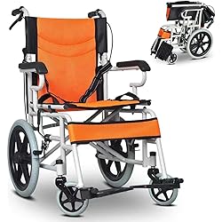 Amazon | LangTu車椅子 折りたたみ 折りたたみ 車椅子 軽量車椅子 介助