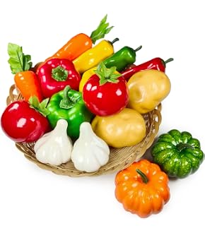 Lorigun Foam Fake Potatoes - 5Pcs Simulation Vegetables For Decoration & Props