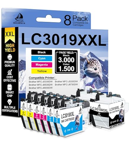 thumbnail image 2 of BROTHER LC30193PK Super High Yield Ink Cartridge 3-Pack For Compatible Inkjet MFCs 2 of 3