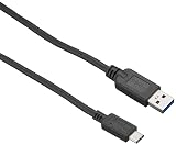 エレコム USBケーブル Type C (USB A to USB C) 1.5m USB3.1準拠 3A出力 最大5Gbps ブラック USB3-AC15BK