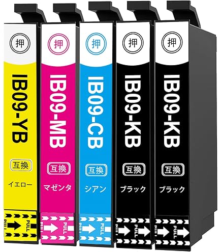 Amazon.co.jp: IB09 (KB/CB/MB/YB) 大容量4色セット「 電卓 」エプソン