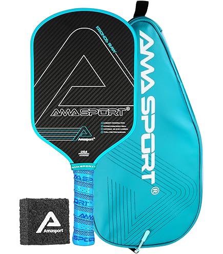 AMASPORT ピックルボールパドル 16インチ 楽天市場】AMA SPORT プロトンカーボンファイバーピックルボールパドル