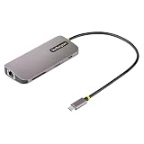 StarTech.com USBマルチハブ/USB-C/4K60Hz HDMI/100WPD/3x USBハブ/GbE/SD