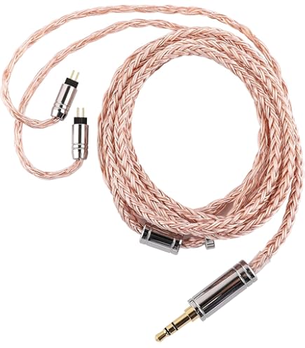 Amazon | Linsoul TRN Heiman単結晶銅銀メッキ+純銀混合で編み込み