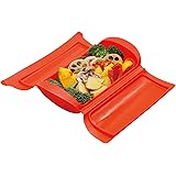 【Amazon.co.jp限定】 ルクエ (Lekue) スチームケース トマト 電子レンジ調理 蒸し器 シリコンスチーマー Lekue 【日本正規販売品】